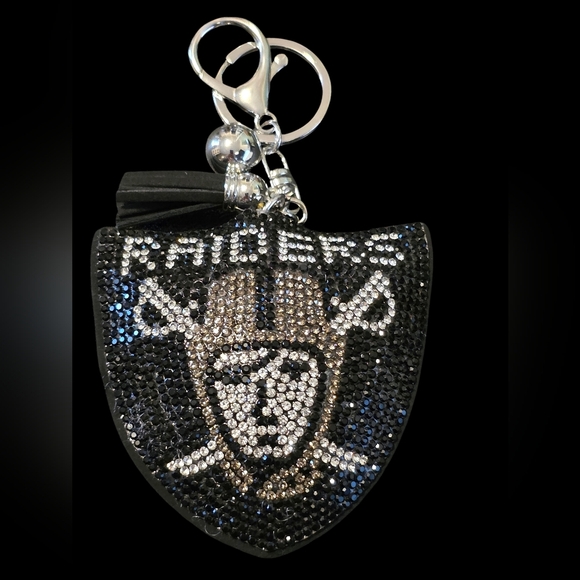 charmed by slg Accessories - Raiders Bag Charm Keychain